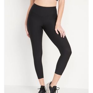 NWT High Waisted Rib Knit Side Pocket Leggings